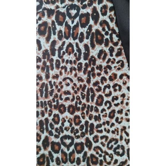 Monterey Club Shirt Sleeveless Tank Animal Print Medium - Picture 2 of 5